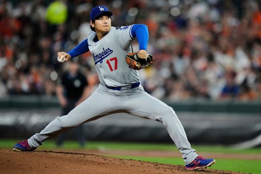 Ohtani tosses 3 2/3 shutout innings in surprise start for Dodgers after Glasnow scratched