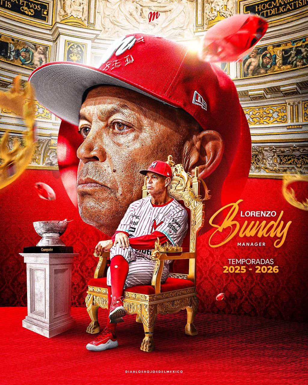 With A Two-Year Extension, Lorenzo Bundy and the Diablos Rojos del Mexico Look Ahead