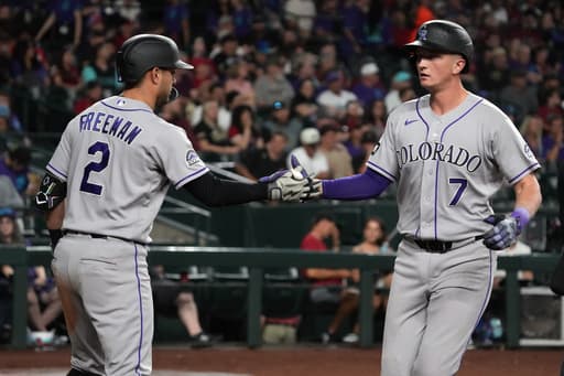 Rockies 1B TJ Rumfield leaves game with right hand contusion after hit by pitch