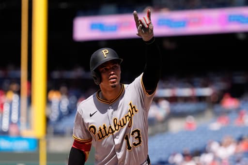 Valdez helps Pirates beat Phillies 6-1 to split their four-game series
