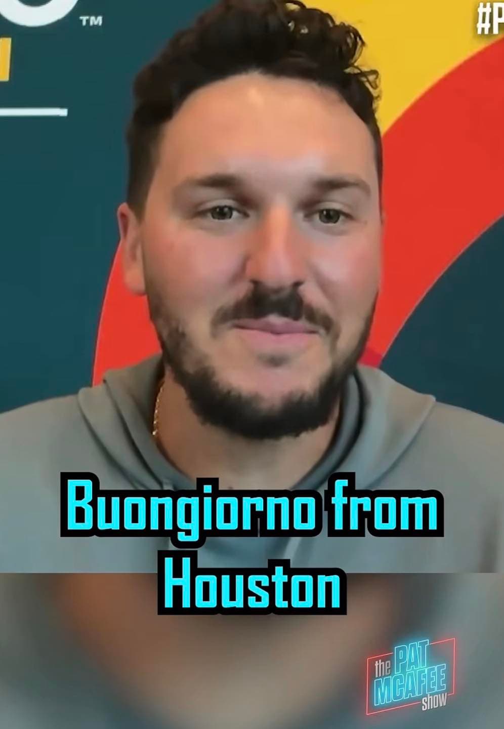 Buongiorno from Houston