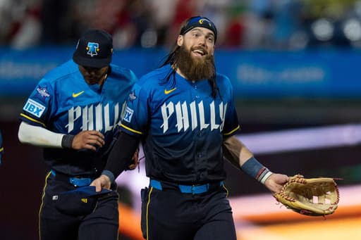 Marsh and Schwarber switch roles to lead Phillies past White Sox 8-6