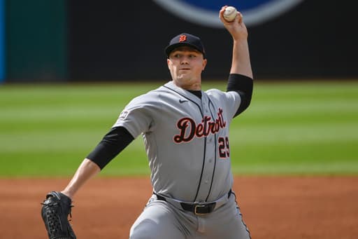 Tigers ace Tarik Skubal shows some rust in first start since elbow procedure