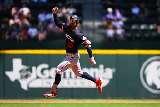 Byron Buxton homers twice including a 2nd-straight leadoff shot to lead Twins over Rangers 4-0