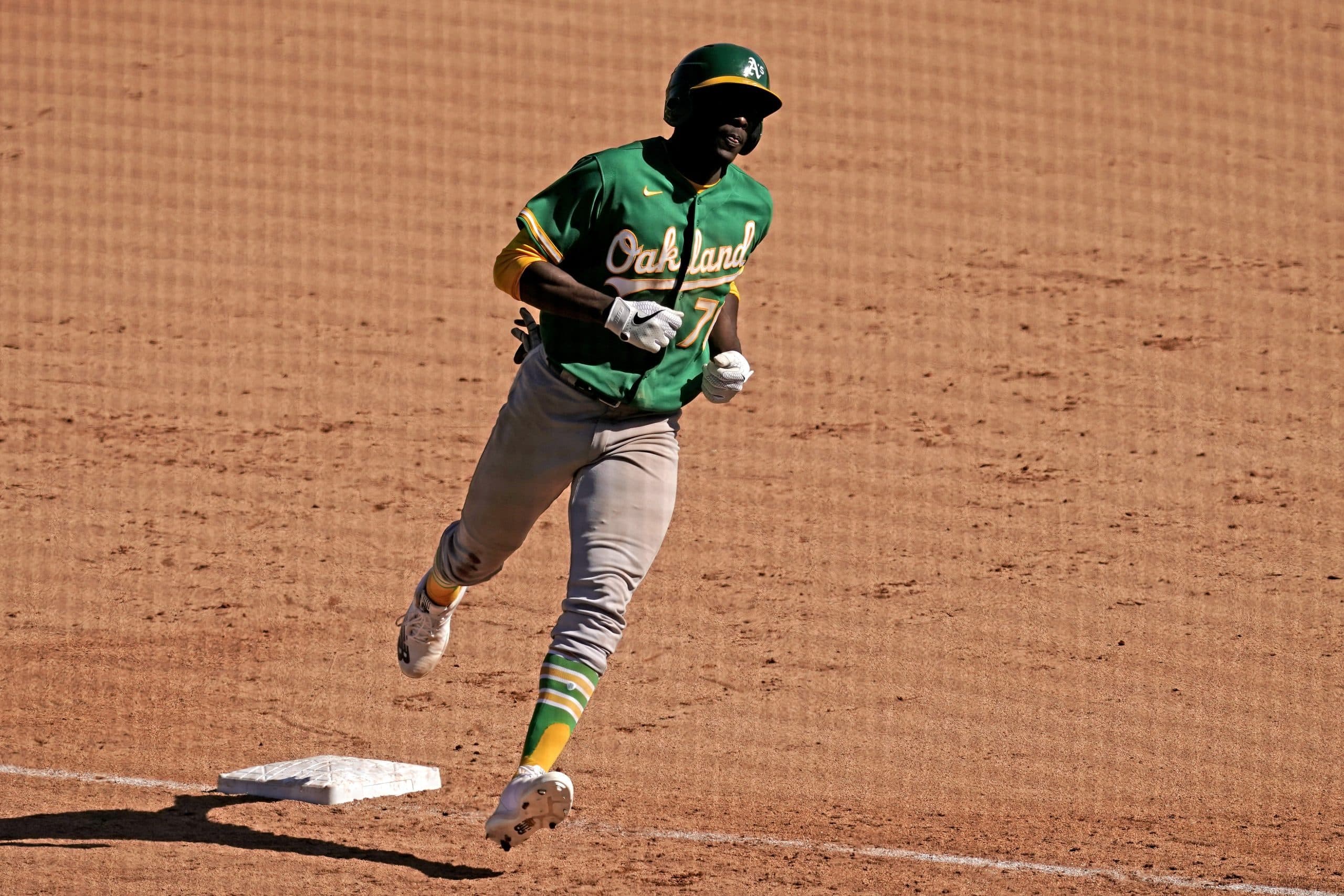 Athletics Call Up Prospect Denzel Clarke
