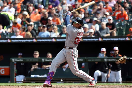 Red Sox benefit the most from the new dimensions in Baltimore in Camden Yards’ first series of 2025
