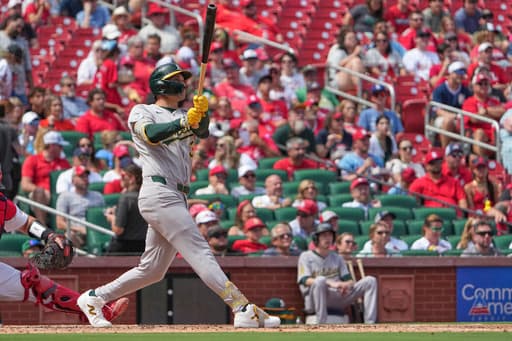 JJ Bleday and Zack Gelof homers power Athletics to an 11-2 win over the Cardinals