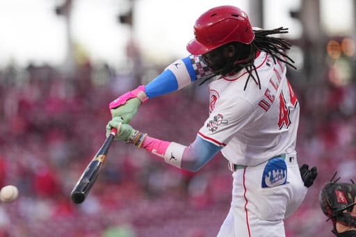 Martinez pitches 6 sparkling innings as the Reds beat the Cardinals 3-1 for their 5th straight win