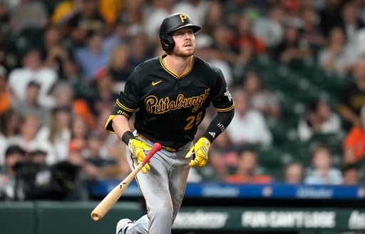Ryan O’Hearn powers Pirates past Astros 5-1 with a 3-RBI night