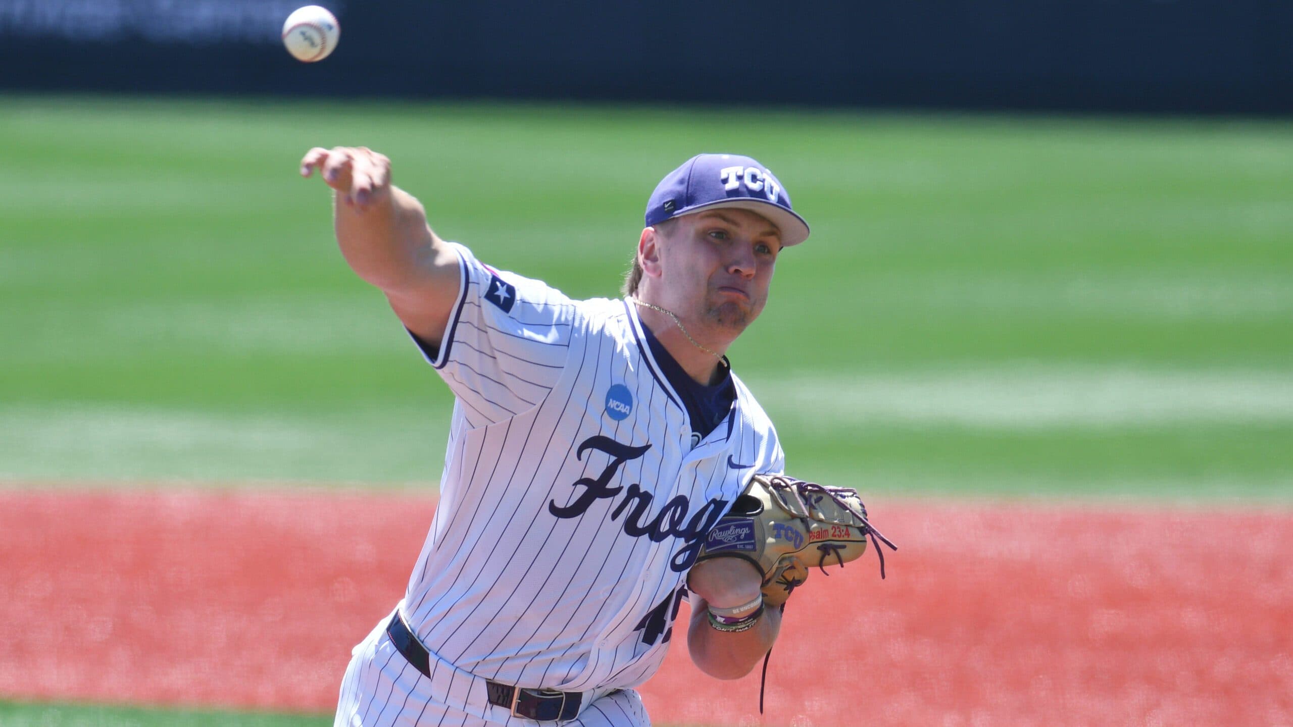 TCU’s Tommy LaPour is out against UCLA with elbow soreness