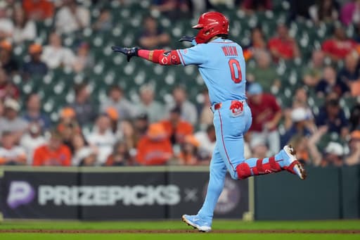 Cardinals slug 3 homers to beat the Astros 7-5 and extend winning streak to 4 games