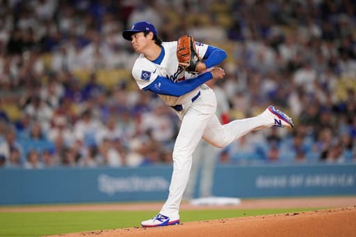 After Ohtani pitches 5 hitless innings, Marchon’s 3-run homer rallies Phillies past Dodgers 9-6