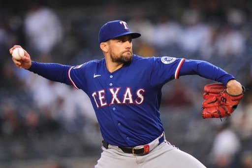 Rangers scratch Nathan Eovaldi from his scheduled start because of left side tightness