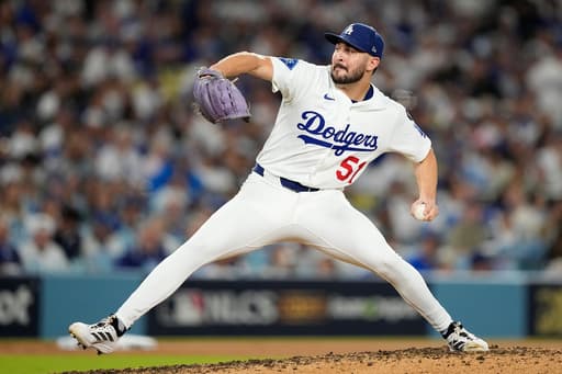 Dodgers LHP Alex Vesia not with team in Toronto on eve of World Series because of family matter