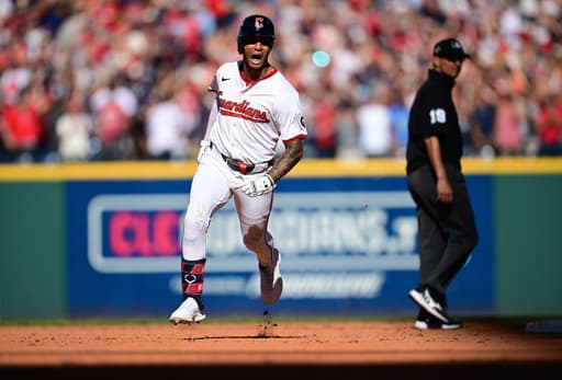 Rocchio, Naylor power 5-run eighth inning as Guardians beat Tigers 6-1 to even AL Wild Card Series