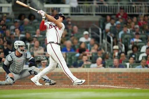 Matt Olson’s 2-run homer in the ninth gives the Braves 4-3 win over the Tigers