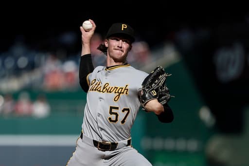 Chandler tosses five perfect innings, Pirates rally in eighth for 5-1 win against the Nationals