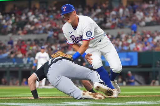 Rangers place 3B Josh Jung on injured list with calf strain, recall INF Josh Smith