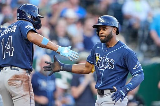 Mullins’ 2-run homer, Seymour’s sharp outing lift Rays to 8th straight win, 5-2 over Royals