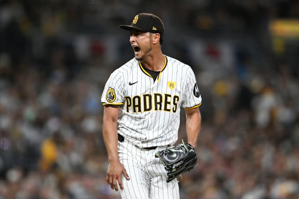 The Padres have put pitcher Yu Darvish on the 15-day injured list with neck stiffness