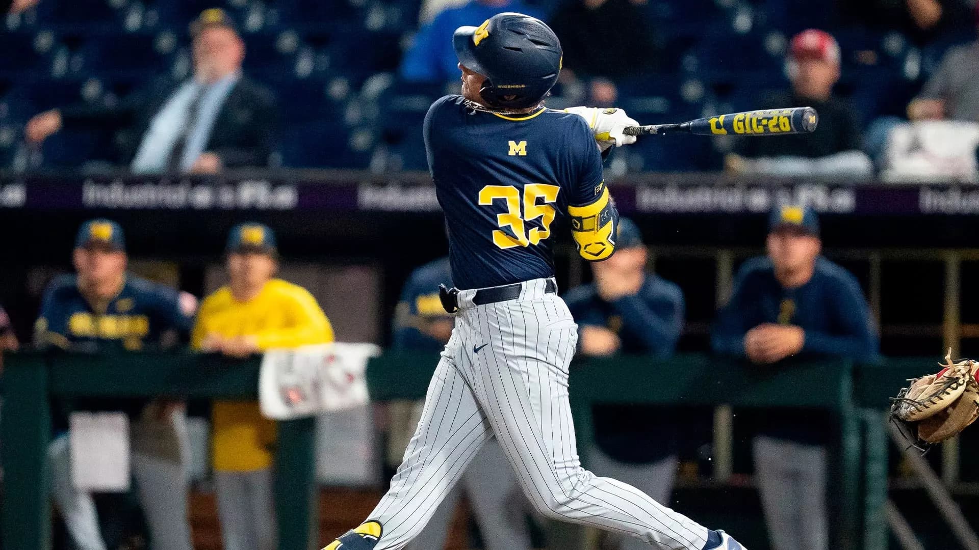 Big Ten: No. 2 Seed Nebraska Cornhuskers Top Michigan Wolverines 6-4 In Late Game