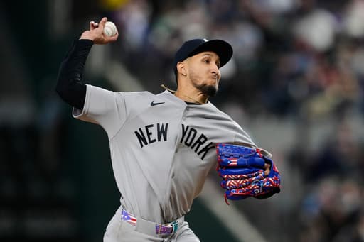 Yankees get first look at 22-year-old pitching prospect Elmer Rodriguez in his big league debut