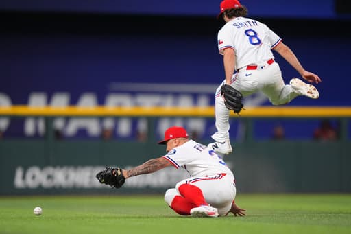 Texas Rangers send 2B Josh Smith to minors just days after his return from illness and injuries