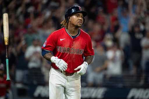 Guardians’ José Ramírez sidelined with bruised forearm after being hit by pitch