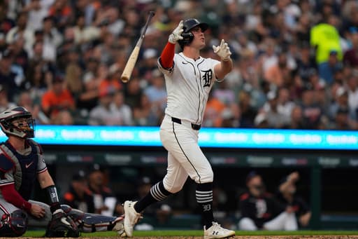 Kerry Carpenter’s homer leads Tigers to 6-3 win over Twins