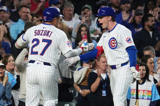 Crow-Armstrong, Suzuki homer as Cubs edge Pirates 3-2