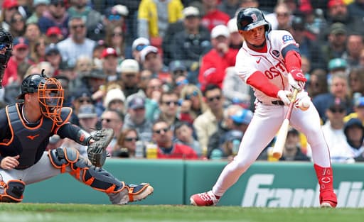 Ceddanne Rafaela’s tiebreaking two-run single helps Red Sox to 8-6 Patriots’ Day win over Tigers