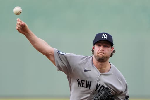 Gerrit Cole fans 10 as the Yankees blank KC 7-0 for their 14th straight win over the Royals
