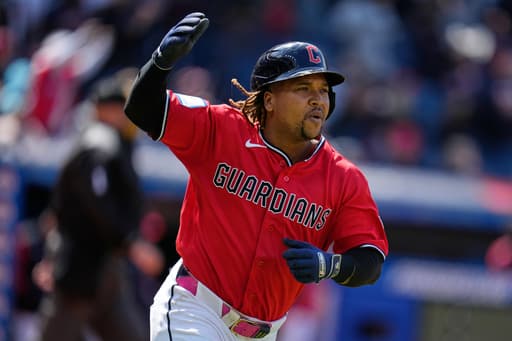 José Ramírez hits 2 homers, Brayan Rocchio drives in 3 as Guardians beat Orioles 8-4 to win series