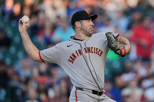 Verlander winless in 8 starts with the Giants