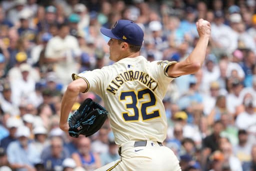 Misiorowski outduels Skenes in matchup of young NL pitching phenoms as Brewers top Pirates 4-2
