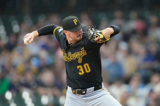 Skenes perfect into 7th, Griffin hits first 1st career homer in Pirates’ 6-0 win over Brewers