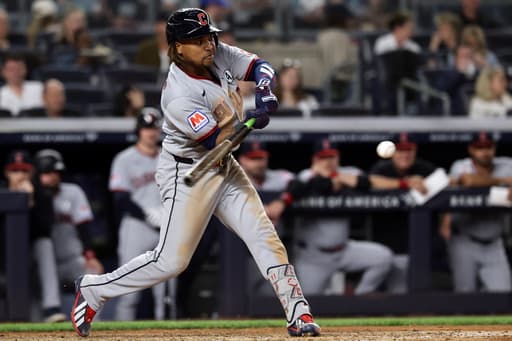 José Ramírez doubles in 3 straight at-bats as the Guardians beat the Yankees 9-4