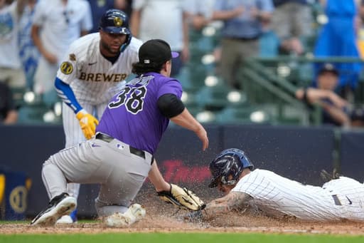 Rockies tie it on Arcia’s homer in ninth, beat Brewers 4-3 in 11