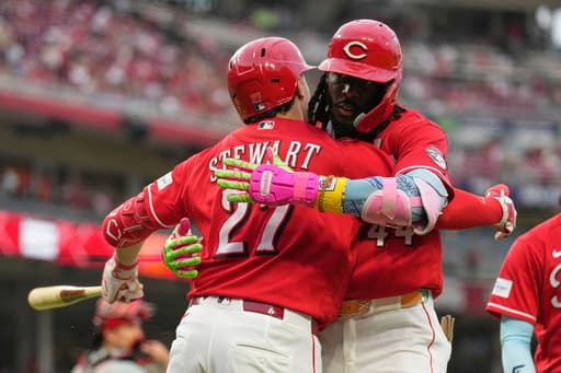 Reds become first team to homer 4 times in an inning this season
