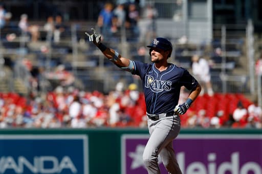 Josh Lowe homers twice and Ryan Pepiot throws 5 scoreless innings as Rays beat Nationals 4-1