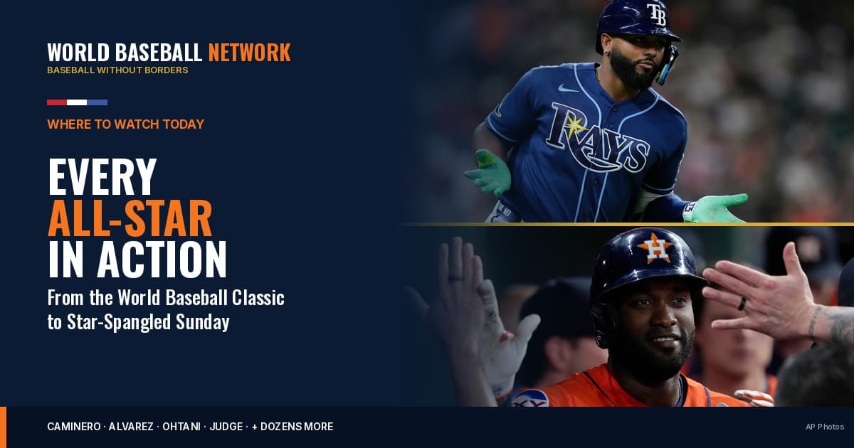 Where to Watch Every 2026 MLB All-Star Today: From the World Baseball Classic to the Midsummer Classic