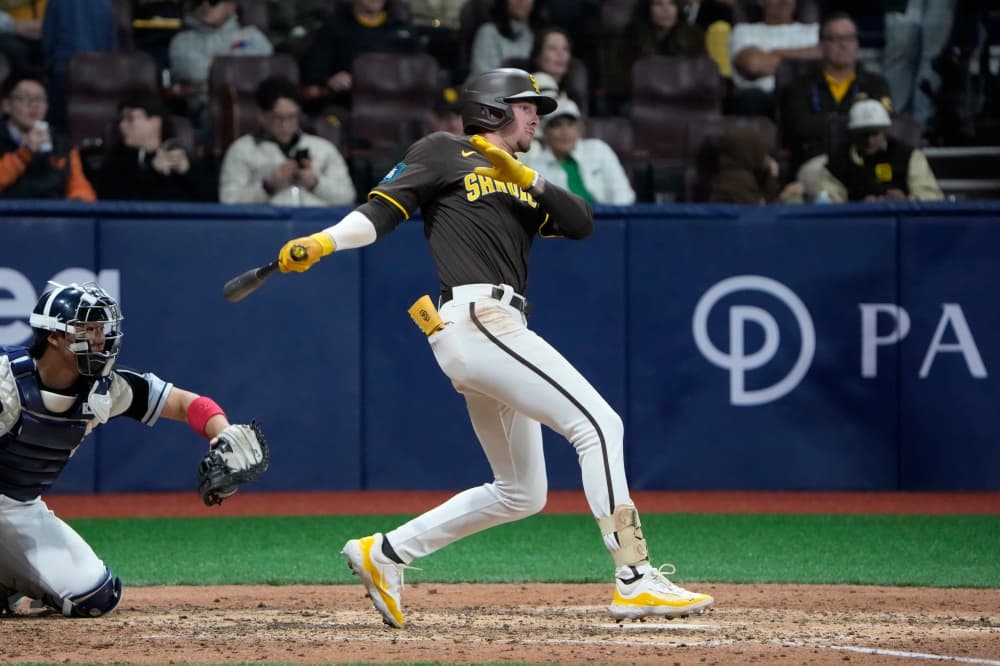 20-year-old outfielder Jackson Merrill makes debut for Padres in opener vs. Dodgers