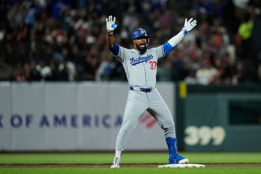 Shohei Ohtani hits his 49th homer and Dodgers rally to beat Giants 13-7