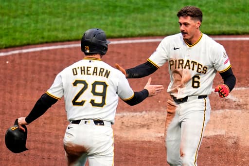 Pirates place Ryan O’Hearn on 10-day injured list with a strained right quad, activate Jake Mangum