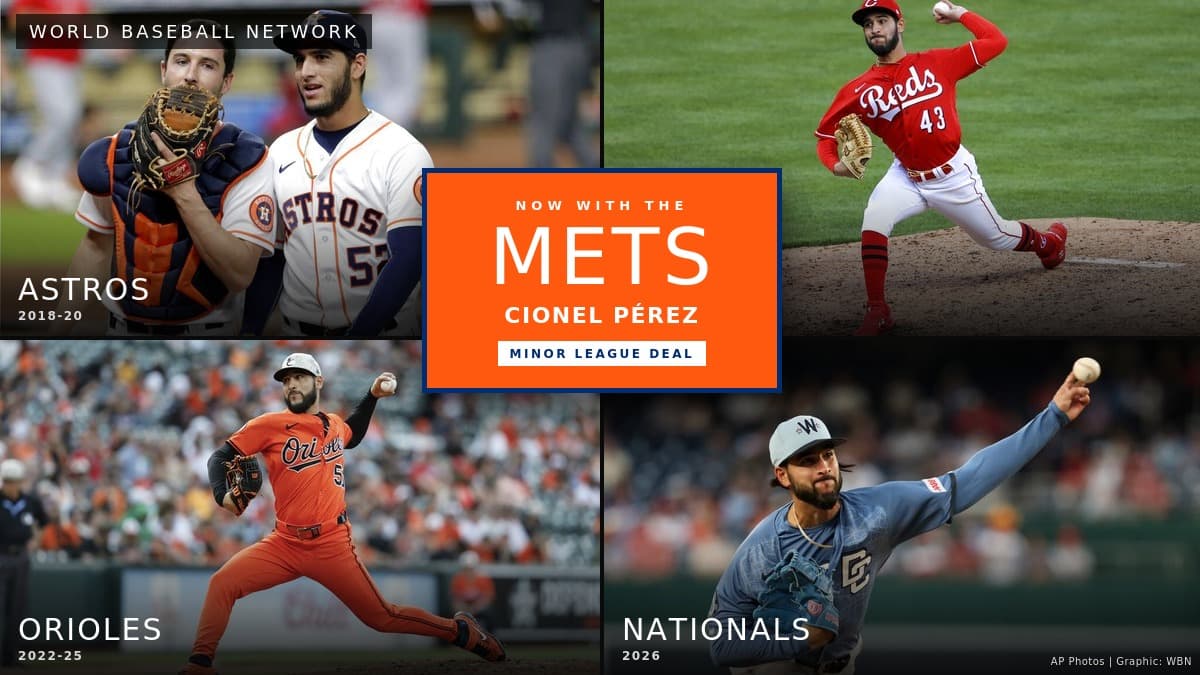 Mets Sign Cuban Lefty Cionel Pérez to Minor League Deal
