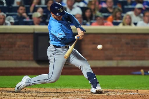 Rays storm back with 6-run sixth inning and hang on to edge Mets 7-5