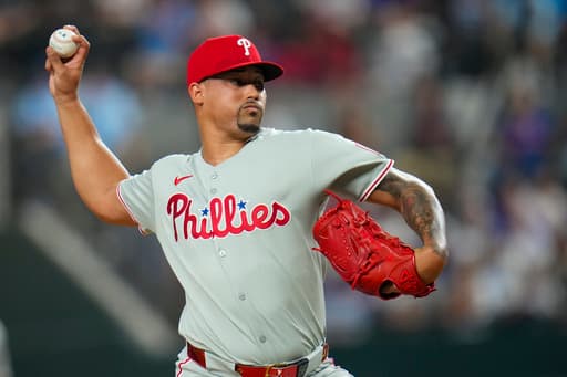 Phillies closer Jhoan Duran driven off field after taking comebacker off his right foot