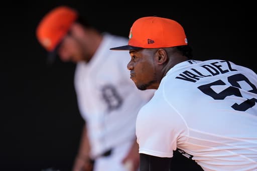 Framber Valdez throws 3 scoreless innings in spring debut for the Detroit Tigers