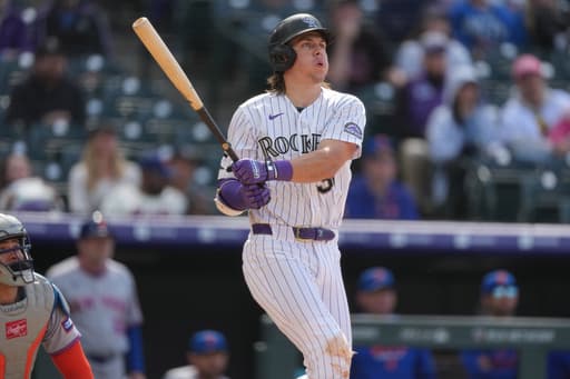 McCarthy hits a grand slam as the Rockies beat the Mets 6-2 to end a 6-game skid