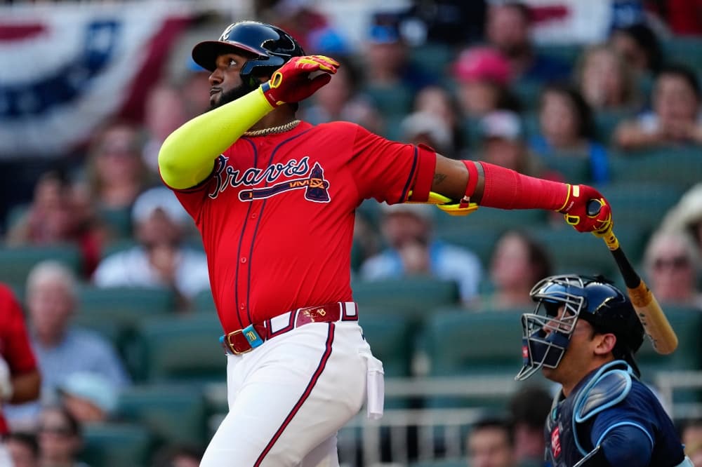 Braves leadoff hitter Michael Harris II leaves game against Rays with hamstring injury